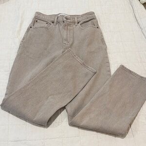 Abercrombie & Fitch Curve Love 90s Straight Ultra High Rise